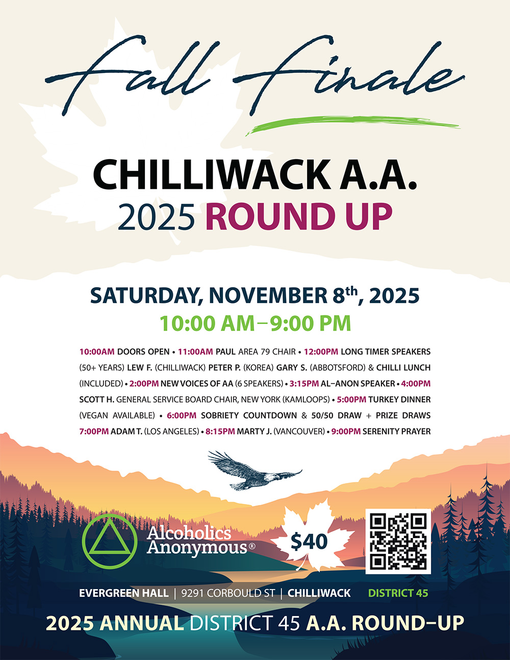 District 45 Fall 2025 Round-Up